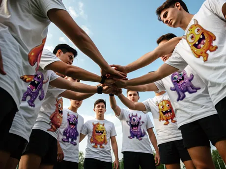Espírito de equipa com estilo.