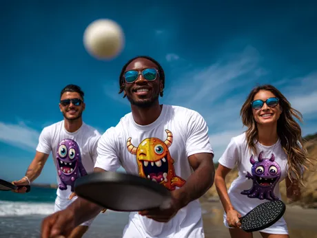 Grupos de jogos de praia