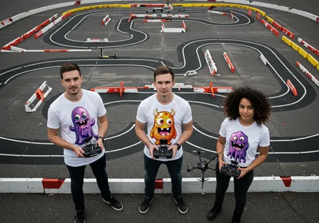 Equipas de corridas de drones