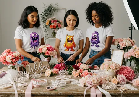 Equipas para festas pré-casamento